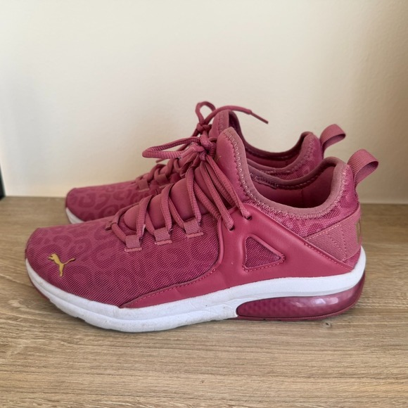 Puma Shoes Womens Size 7.5 Pink SoftFoam+ Mesh Athletic Sneakers 388505-02 - Picture 4 of 10
